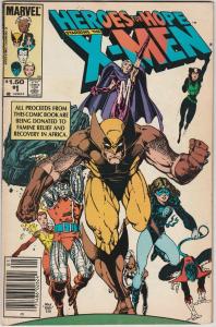 3 X-Men Comics Incredible Hulk-Wolverine 1 & Micronauts 1 Heroes for Hope 1 WM8