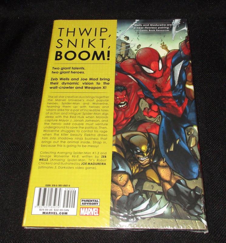 Spider-Man Wolverine - Hardcover Graphic Novel - (Marvel) - New/Sealed!