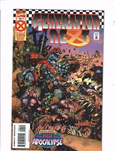 8 Marvel Comics Age Apocalypse Chosen Generation Next # 1 2 3 4 Astonishing J205