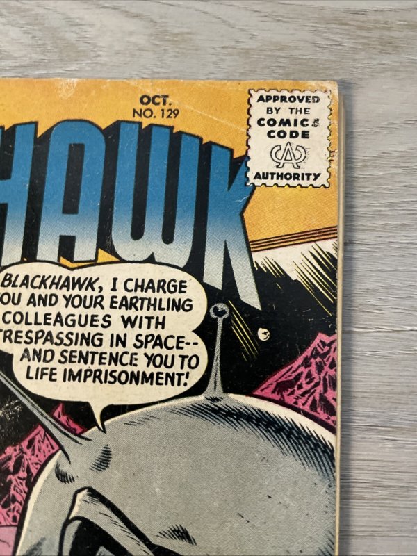 BLACKHAWK #129 Low Grade