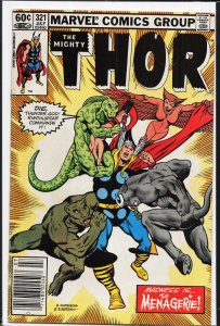 Thor #321 (1982) Thor