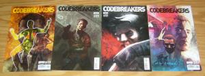 Codebreakers #1-4 VF/NM complete series ALL B VARIANTS boom comics set espionage