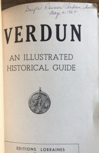 Verdin-an illustrated historical guide, 157p,greatWW1 photos!