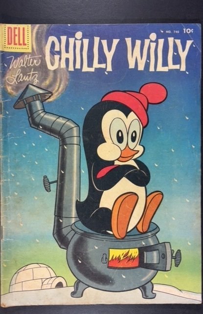 Four Color #740 (1956) 1ST CHILLY WILLY