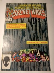 Secret Wars #4 VG/FN Classic Cover Marvel Comics c256