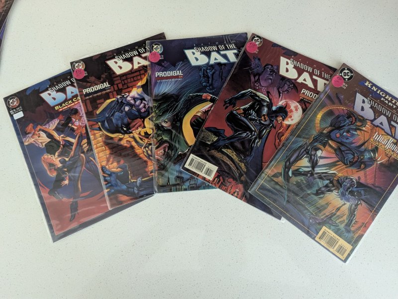 Batman: Shadow of the Bat #19-40; missing 5 issues