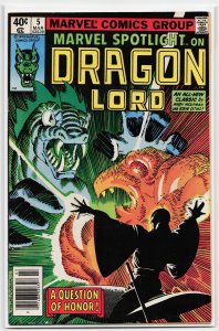 Marvel Spotlight #5 (1980) Dragon Lord