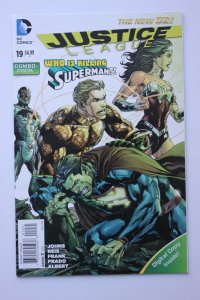Justice League #19 Combo Pack Cover (2013) Justice League NM