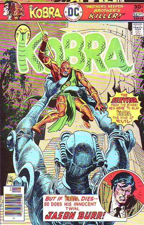 Kobra #4 (Sep-76) NM- High-Grade Kobra