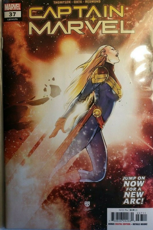 CAPTAIN MARVEL VOL. 11 #37 REG. COVER (MAY 2022) 