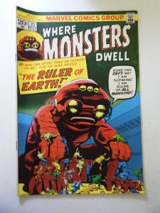 Where Monsters Dwell #25 (1973) VG/FN Condition