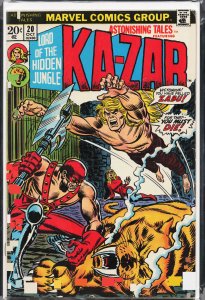 Astonishing Tales #20 (1973) Ka-Zar