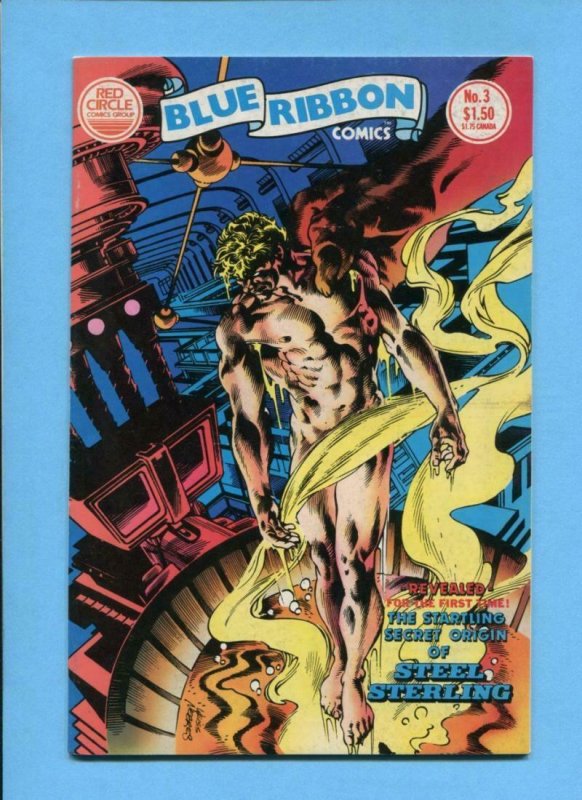 BLUE RIBBON COMICS #3, VF/NM, Red Circle, 1983, more in store