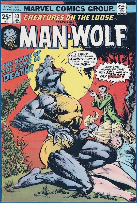 Creatures on the Loose #33 (1975) 9.0-