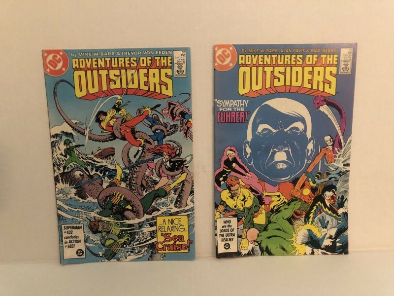 Adventures Of The Outsiders #33 ,34 , 35, 37, 39 ,& 40 Lot Of 6
