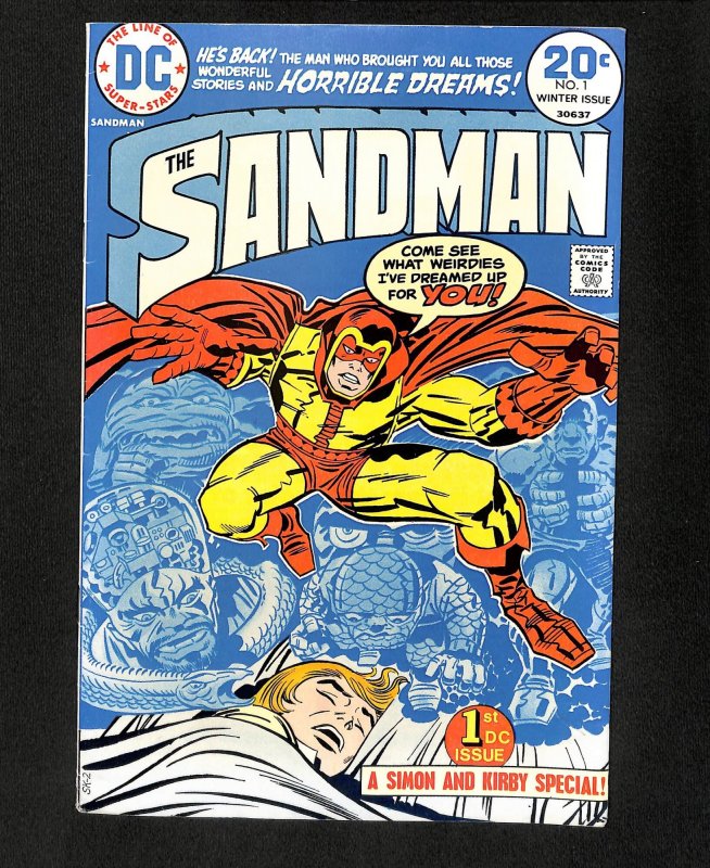 Sandman #1 Jack Kirby Art!