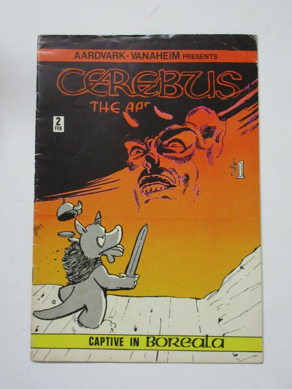 Cerebus the Aardvark (A Vanaheim Feb + March 1978) #2 Dave Sim 1st Printing!