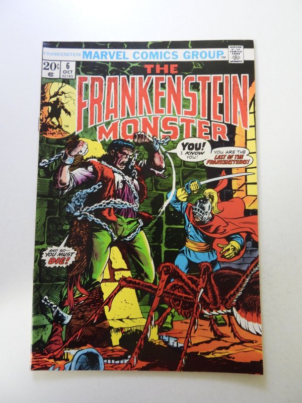 The Frankenstein Monster #6 (1973) VF condition