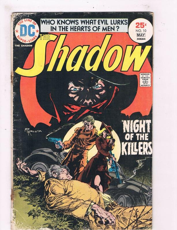 The Shadow #10 VG DC Bronze Age Comic Book Kaluta Series DE4