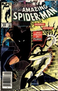 The Amazing Spider-Man #256 Newsstand Edition (1984) Spider-Man [Key Issue]
