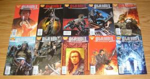 Highlander #0 & 1-12 VF/NM complete series - dynamite comics set lot 2006