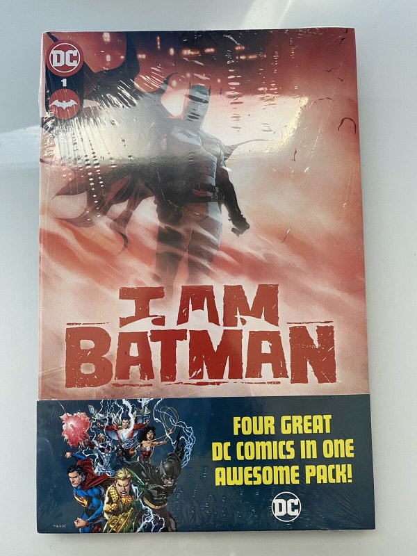 DC Comics I Am Batman 1 Walmart Exclusive Red Variant Sealed Blind Four Pack Nee