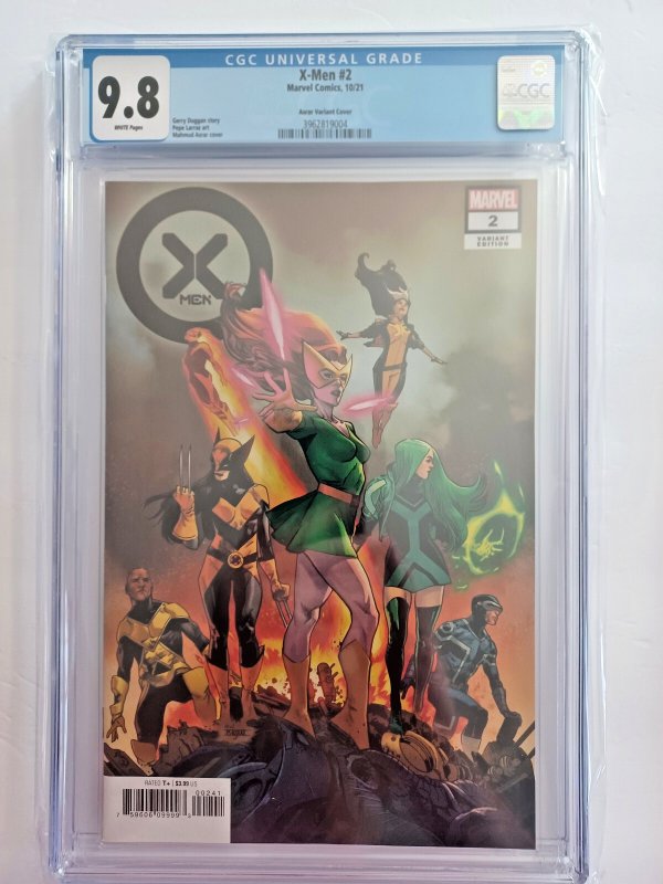 X-Men #2 - Asrar Variant - Rogue - 2021 - CGC 9.8