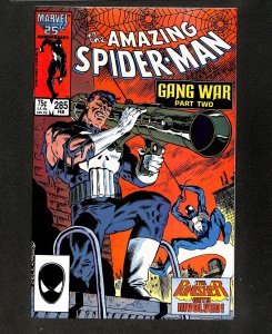 Amazing Spider-Man #285 Punisher Gang War Part Two!