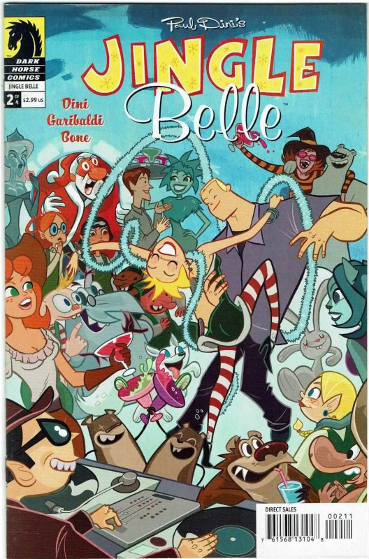 Jingle Belle #1,2,3,4 Paul Dini Dark Horse Full Run NM