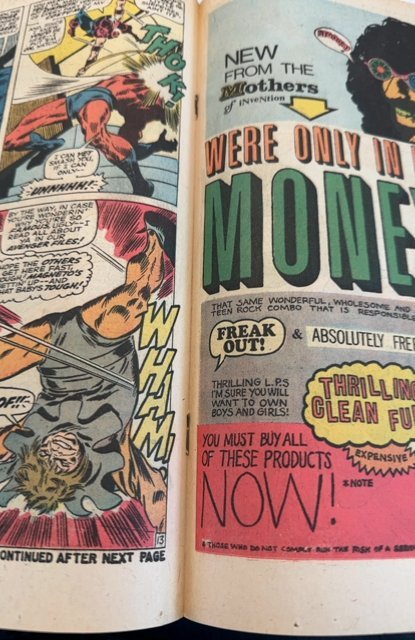 The Avengers #49 (1968)magnetos traps quicksilver/scarlet twitch