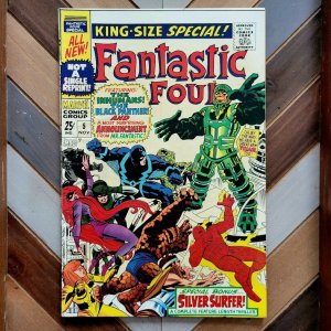 Fantastic Four Annual #5 FN- (Marvel 1967) 1st App PSYCHO-MAN 1st Solo SURFER!