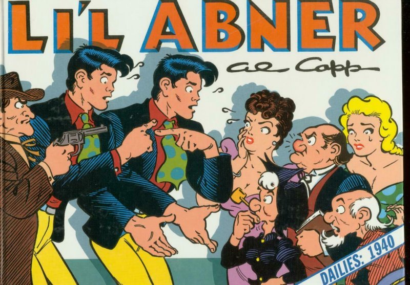 LI'L ABNER-THE DAILIES 1940-HARDCOVER-AL CAPP-VOL 6 VG