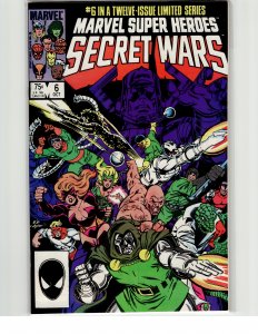 Marvel Super Heroes Secret Wars #6 (1984) [Key Issue]