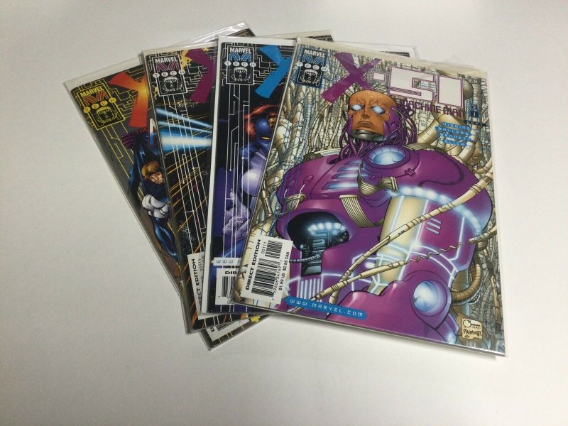 X-51 Machine Man 1 2 3 4 1-4 Nm Near Mint Marvel Comics