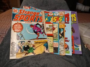 Strange Sports Stories DC Comics 1 2 3 6 Adventure 1 2 Bronze Modern Age Lots...