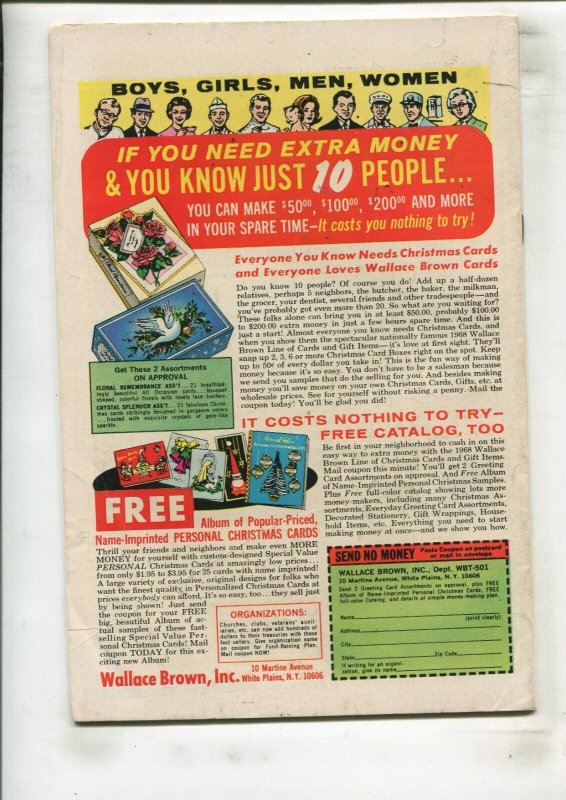 DAREDEVIL #44 (7.0/7.5) I, MURDERER!! 1968