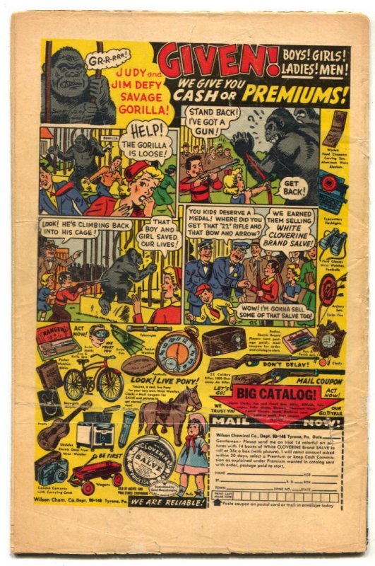 Battle Action Comics #17 1955- hidden Target G/VG