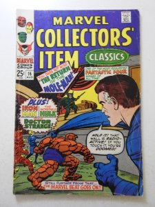 Marvel Collectors' Item Classics #16 (1968) Solid VG Condition!