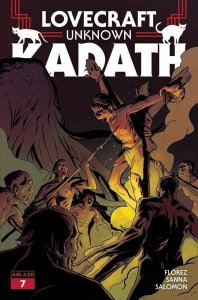 LOVECRAFT UNKNOWN KADATH #7 COVER A SALOMON - ABLAZE PUBLISHING - MARCH 2023