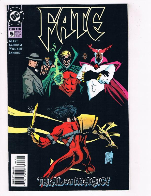 Fate #5 VF DC Comics Trial By Magic Comic Book Grant JSA Mar 1995 DE38 AD11
