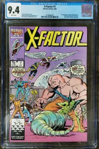 X-Factor 7 CGC 9.4 Marvel 1986