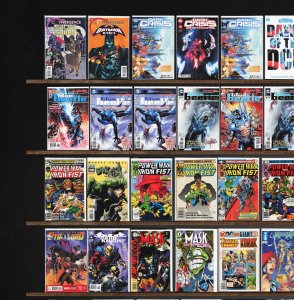 Huge Lot 150+ Comics with Blue Beetle, Captain Atom, Superman / Batman & More!
