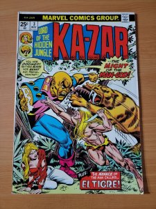 Ka-Zar #3 ~ NEAR MINT NM ~ 1974 Marvel Comics