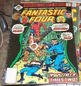 Fantastic Four #187 (Oct 1977, Marvel) klaw master of sound ... molecule man