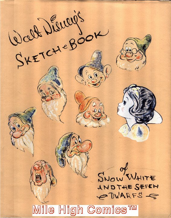 Walt Disney Sketchbook: Snow White & the Seven Dwarves (1993 Se #1 Very  Fine