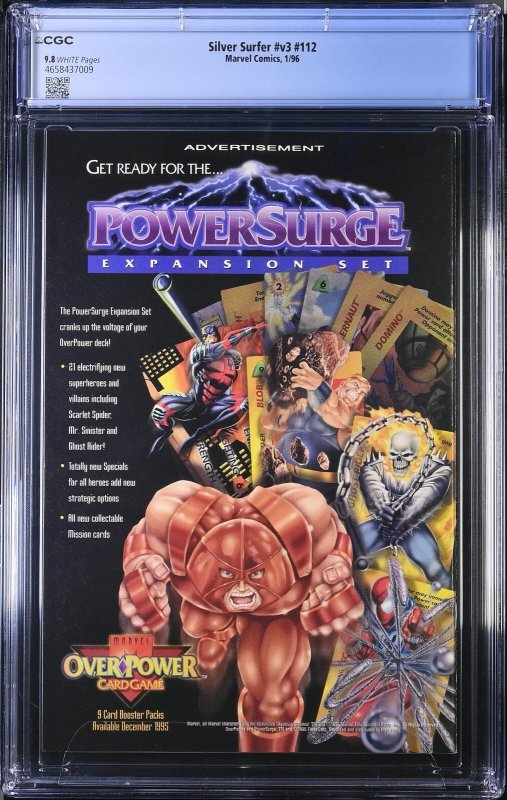 Silver Surfer #v3 #112 (1/96) Graded CGC 9.8