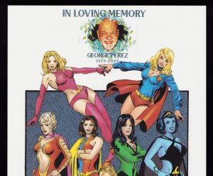 2022 Dragon Con George Perez Memorial 11 x 17 Print