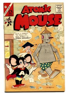 Atomic Mouse #52 1963-Charlton-Robot cover-Superhero Mouse-comic book