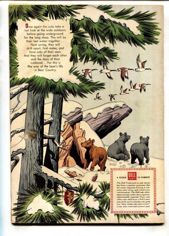 Four Color Comics-Bear Country # 758--Dell--Disney True Life Adventure--comic...