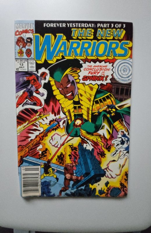 The New Warriors #13 Direct Edition (1991)
